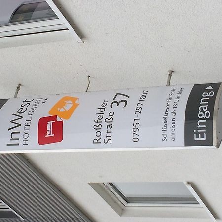 Inwest Hotel Garni Crailsheim Dış mekan fotoğraf